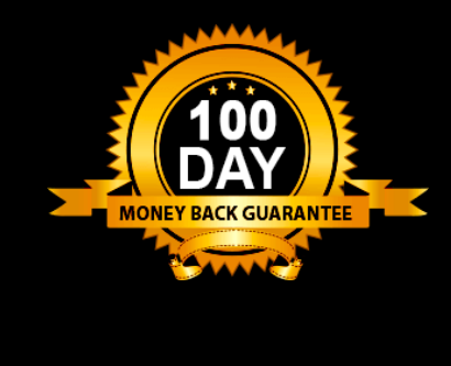 100 Days money Back Guarantee